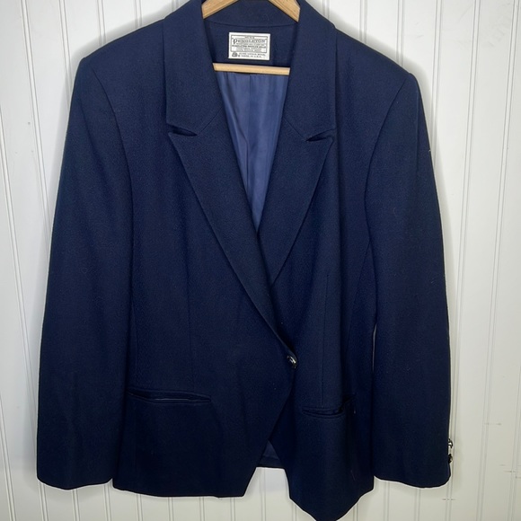 Miss Pendleton Blazer Jacket Size 14 - Picture 1 of 14